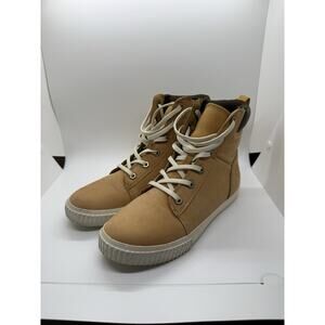 Timberland Women’s High Top Sneaker-Size 8/Tan/Classic/Casual